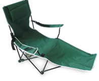 Lazy Man Camping Lounger - Green