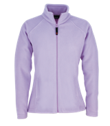Fitted Fleece Jacket - Purple