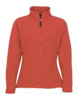 Fitted Fleece Jacket - Red