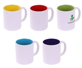 Inside Story Mug - Avail in: Yellow, Red, Lime, Aqua, Blue