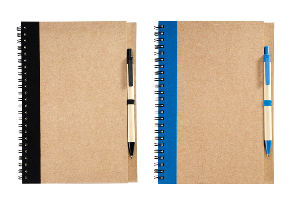 A5 Eco Notebook - Avail in: Black or Royal Blue
