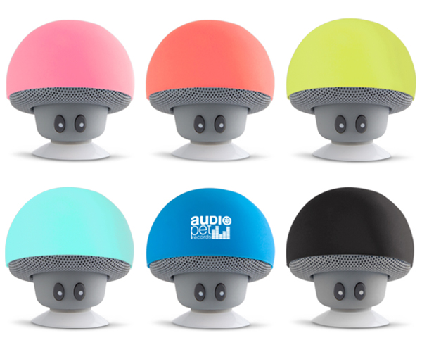 Shroom Bluetooth Speaker - Avail in: Pink, Black, Sand Red, Aqua