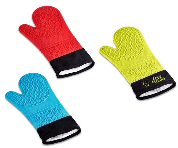 Silicone Oven Glove - Avail in: Red, Lime or Aqua Blue