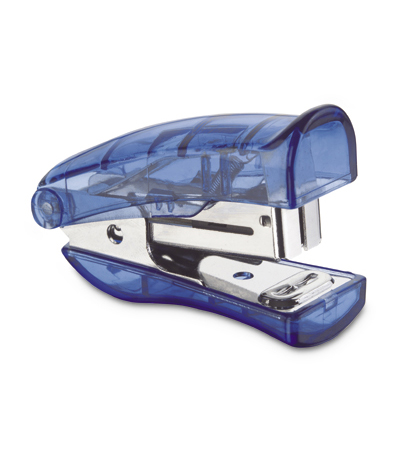 CLEAR STAPLER - ASSORTED COLOURS