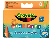 8 Jumbo Crayons - Min Order: 6 units