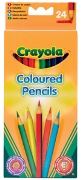 24 Full Length Col.Pencils - Min Order: 6 units