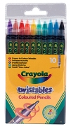 10 Twistable Pencils - Min Order: 6 units