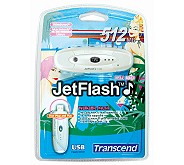 Transcend? JetFlashM? 128MB Audio Hi-Speed USB 2.0 - MP3 Player