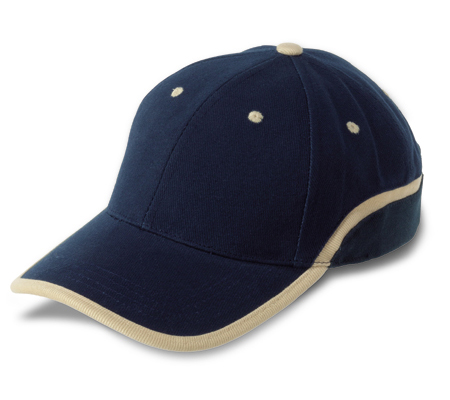 Baseball cap with adjustable velcro strap - Brushed cotton 4.5 X