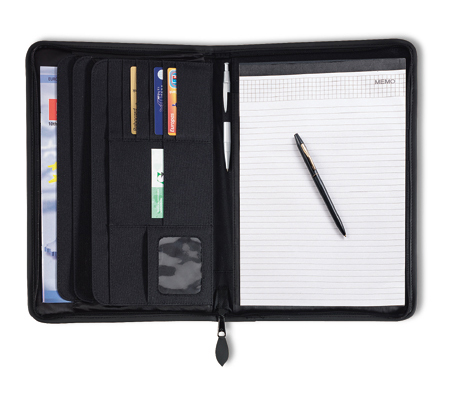 A4 writing case with zipper (36 X 24 X 1.5 cm)