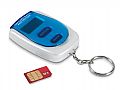 Key ring with SIM-card data protector/back up.