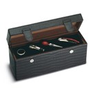 Wine set gift box in PU leather