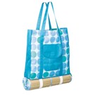 Beach bag with beach mat