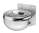 Wall Mounted Ashtray Chrome Plated Top - Silver