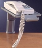Telephone Swivel Stand with Clamp Fix - Grey