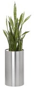 Modern Planter, Solid, 600mm - Stainless Steel
