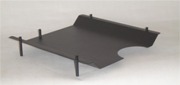 Wings Single Tray, Stackable - Black