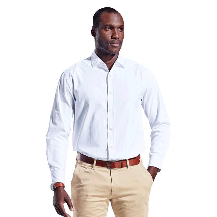 Barron Mens Clayton Lounge Shirt Long Sleeve - Avail in: Navy, W