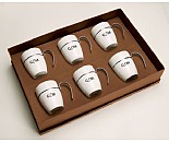 Mocca Ceramic Mug Set
