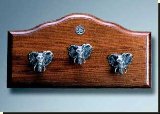 Elephant Small Key Rack - African Theme