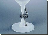 Ostrich Martini Glass - 19CL - African Theme