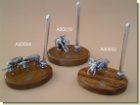 Sitting Warthog Glass Pen Stand & Pen - African Theme