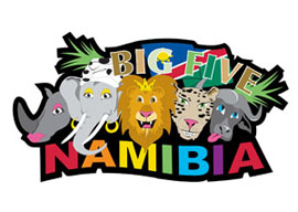 Namibia Big5 International Magnet - Min order 50 units.