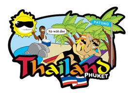 Phuket Beach International Magnet - Min order 50 units.