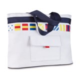 Marine beach bag  - Available in: White