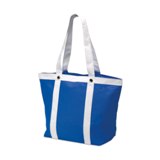 Marine beach bag in polyester  - Available in: Blue , Red , Oran