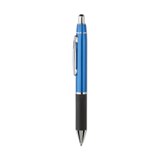Metal ball pen with metal grip  - Available in: Blue , Matt Silv
