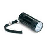 mini torch with lanyard  - Available in: Black , Blue , Matt Sil