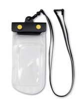 iPhone waterproof pouch in PVC. The pouch has a thinner surface