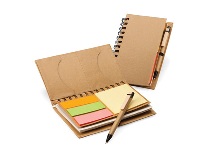 Mini Eco Notebook with Sticky notes & Pen