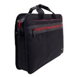 Prestigio Notebook bag (Hand carry 16" - Black/Red,)  - 24 Month