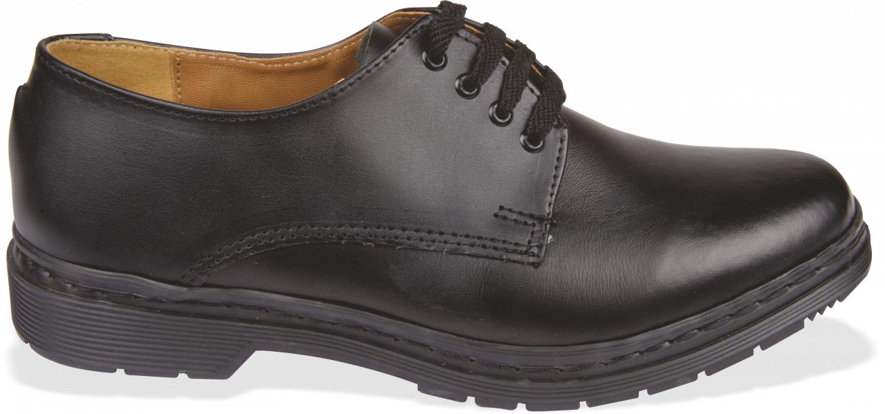 Futura Clerk Safety Shoe Black . Sizes: 3-9