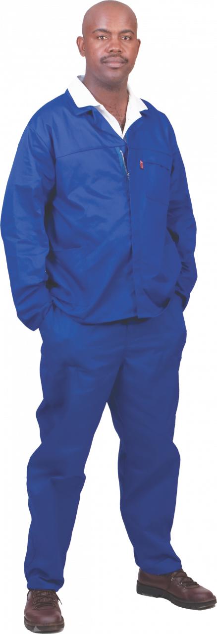 Conti Suit J54 100% Cotton. SABS. Royal Blue. Sizes. Sizes 34 -