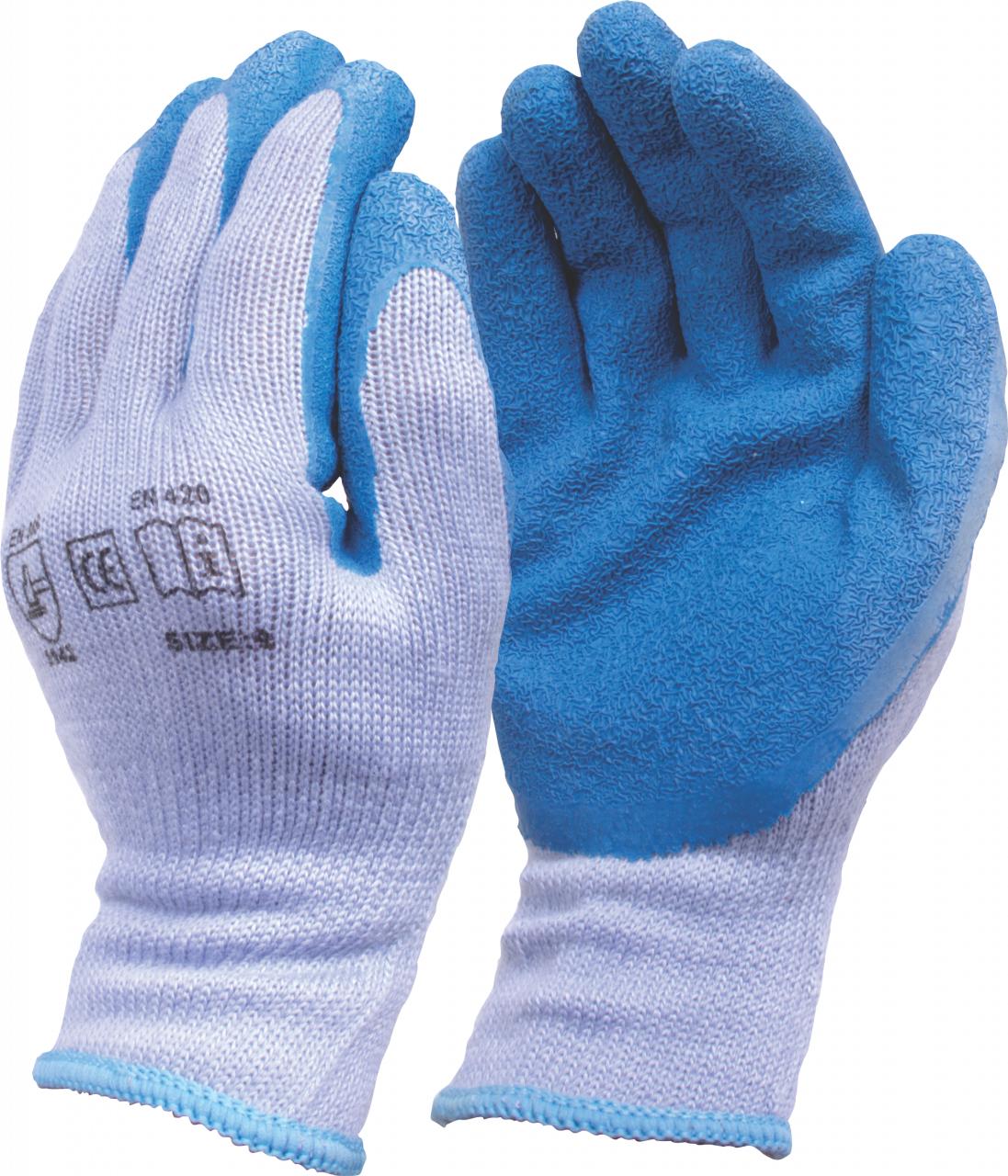 Glove Gripper Blue 09