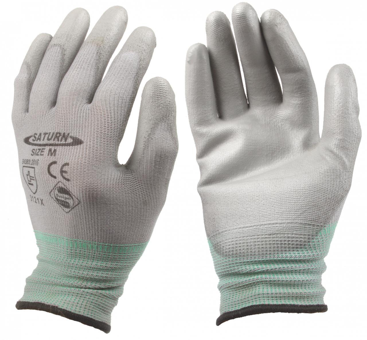 Dipped Nitrile Indistrial Gloves - PU Saturn. Various Sizes