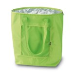 Foldable cooler shopping bag 210T polyester with aluminium foil