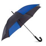 Bicoloured umbrella with foam handle -Available in: Red-Matt Sil