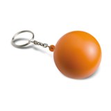 Antistress ball key ring -Available in: Black-Blue-White-Green-O