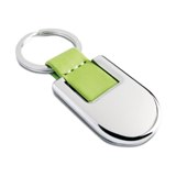 Key ring with PU strap -Available in: Black-Blue-Red-Green-Orang