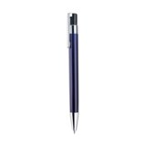 Plastic ball pen in metallic finish - blue ink refill -Available