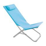 Beach chair with pillow -Available in: Blue-Orange