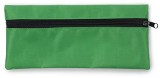 Material pencil case with black zipper. - Available in: Cabalt b