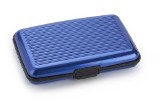Plastic credit card/business card case with seven internal pocke