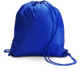 Drawstring rucksack /  backack in a 190t polyester material.  -