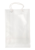 A4 size polypropylene promotional/exhibition bag with two white
