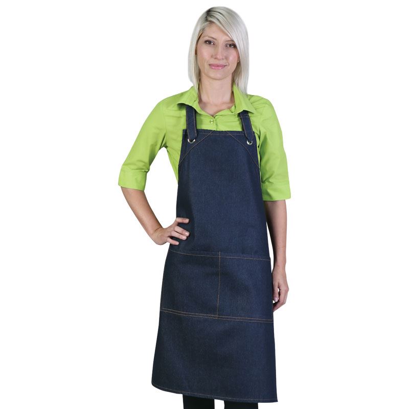 Utility Apron - Avail in: Navy, White, Black, Red, Denim
